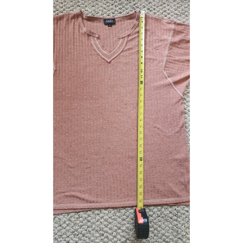 GiGiO Womens Large  V-Neck Long Sleeve Top - Picture 7 of 7